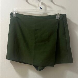 Green skort